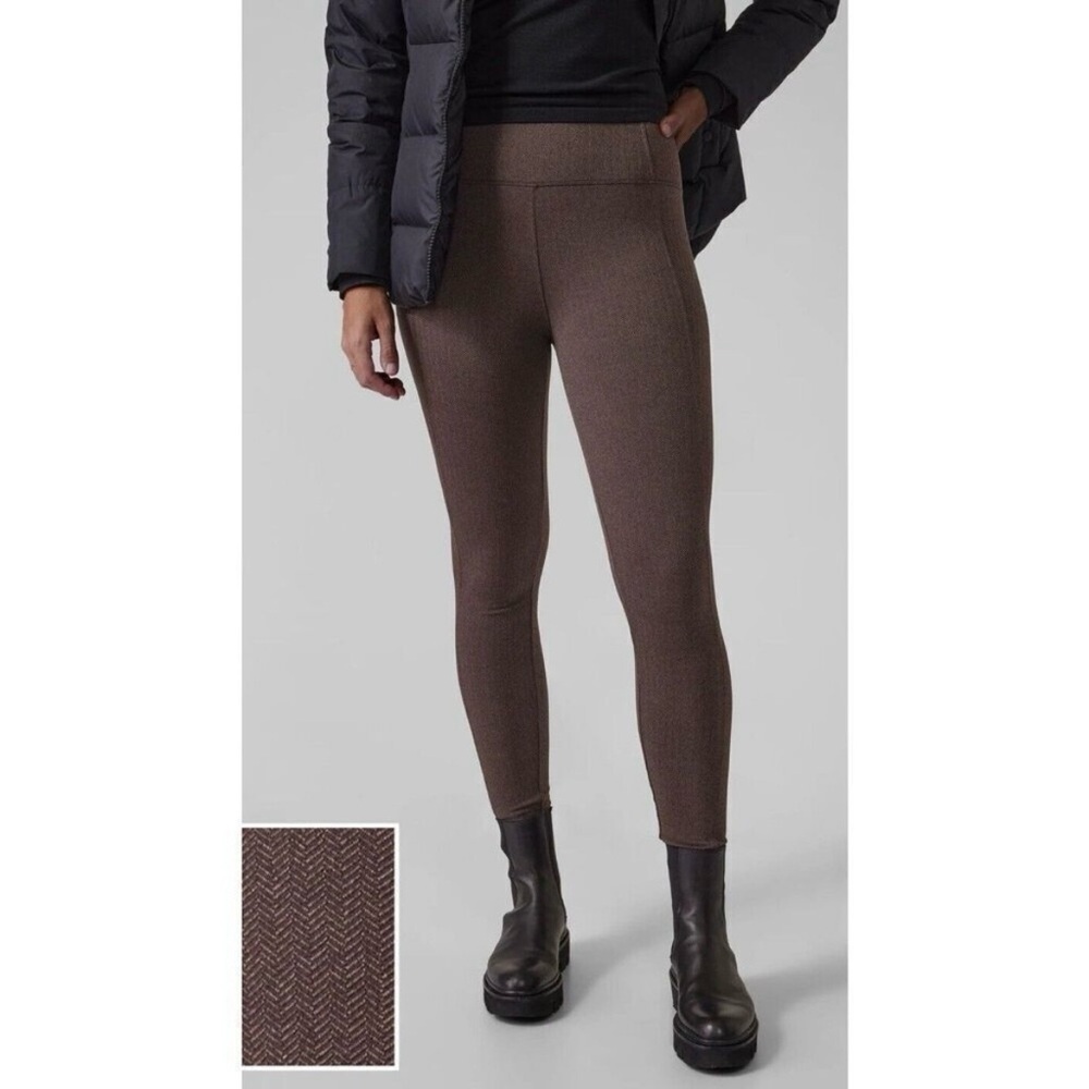Athleta Delnacey Herringbone Women’s Lifestyle Travel Leggings Sz M